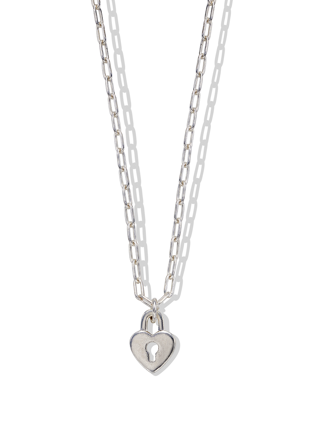 Heart Rock Necklace